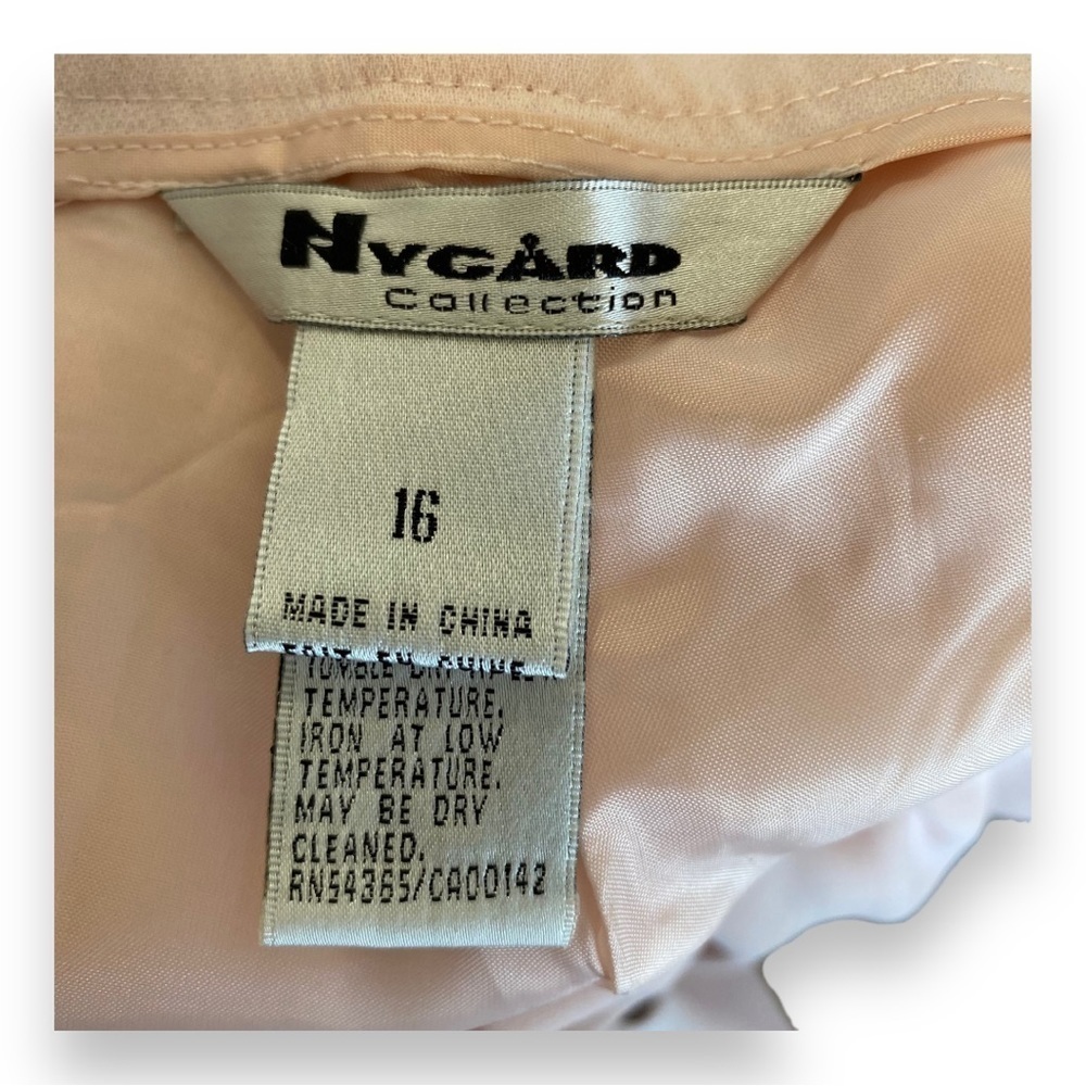 Peter Nygard - Wide Leg Pant in Blush Pink - Size 16 - Picture 9 of 10